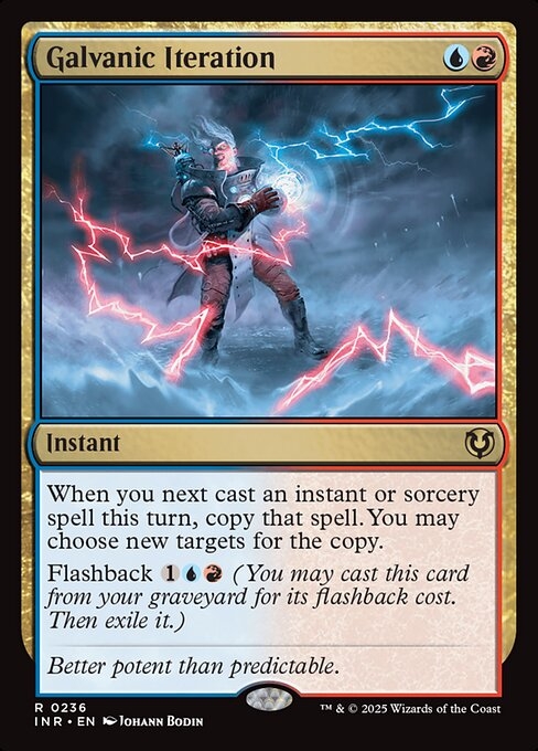 Galvanic Iteration – Innistrad Remastered #236 (Foil) – Near Mint [Japanese]