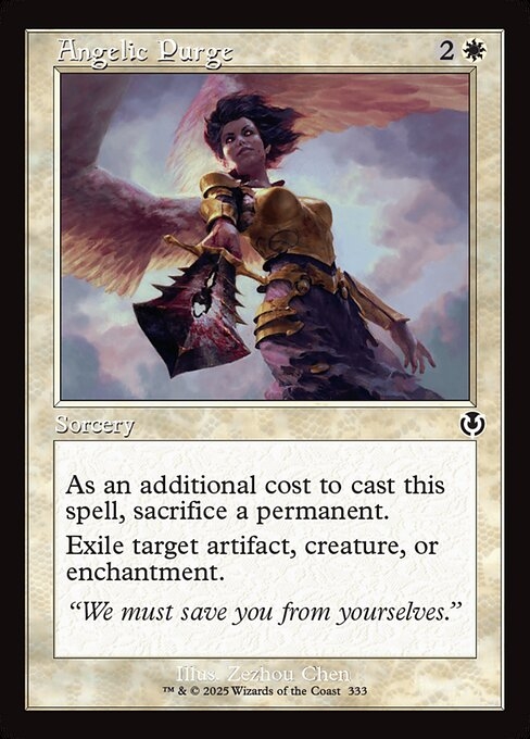 Angelic Purge – Innistrad Remastered #333  – Near Mint [Japanese]