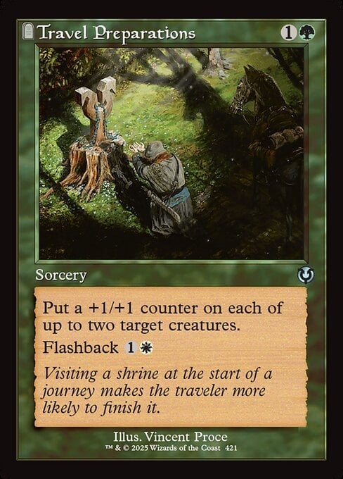 Travel Preparations – Innistrad Remastered #421  – Near Mint [Japanese]