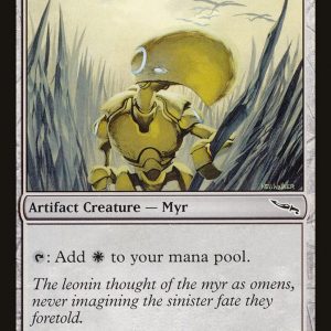 Gold Myr - Mirrodin #180  - Played
