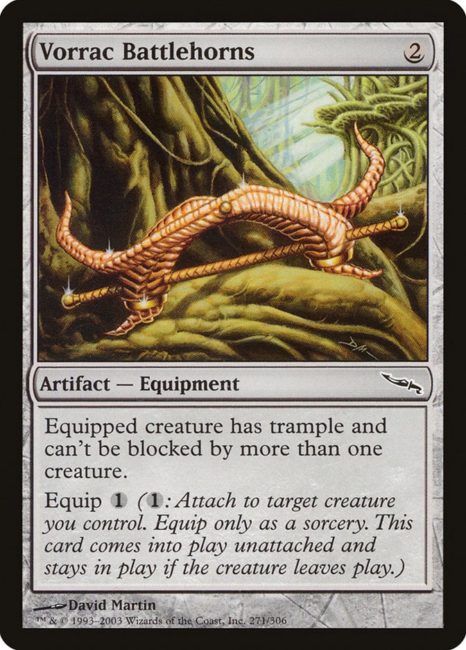 Vorrac Battlehorns – Mirrodin #271  – Played