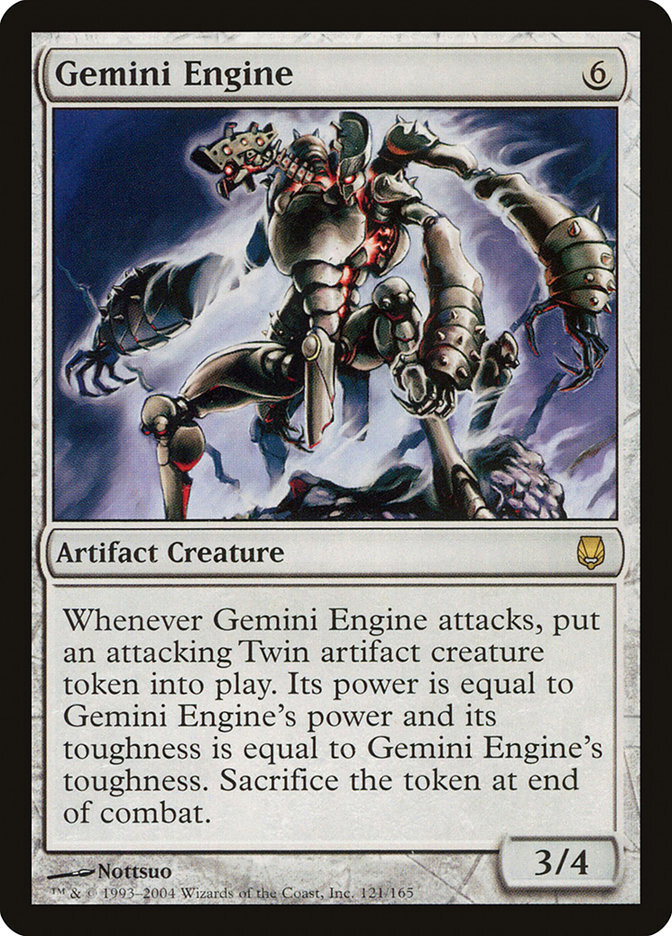 Gemini Engine – Darksteel #121  – Played