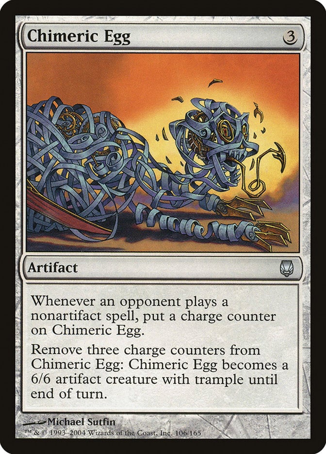Chimeric Egg – Darksteel #106  – Good (Lightly Played)