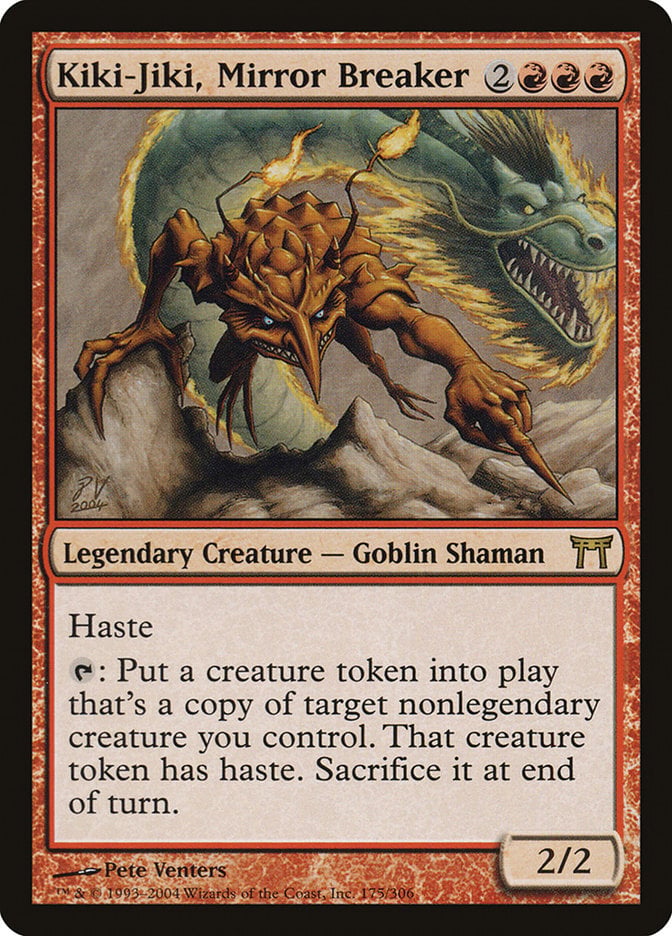 Kiki-Jiki, Mirror Breaker – Champions of Kamigawa #175  – Good (Lightly Played)