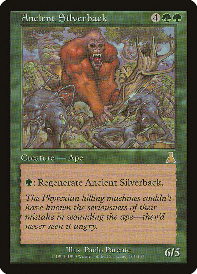 Ancient Silverback – Urza’s Destiny #101  – Good (Lightly Played)