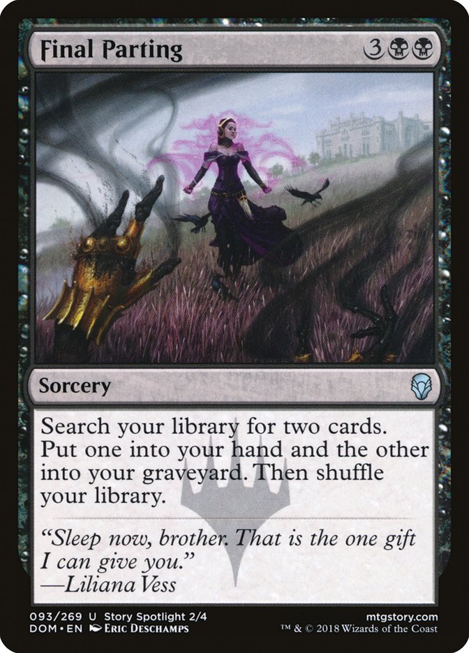 Final Parting – Dominaria #93  – Near Mint