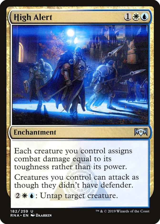 High Alert – Ravnica Allegiance #182  – Near Mint