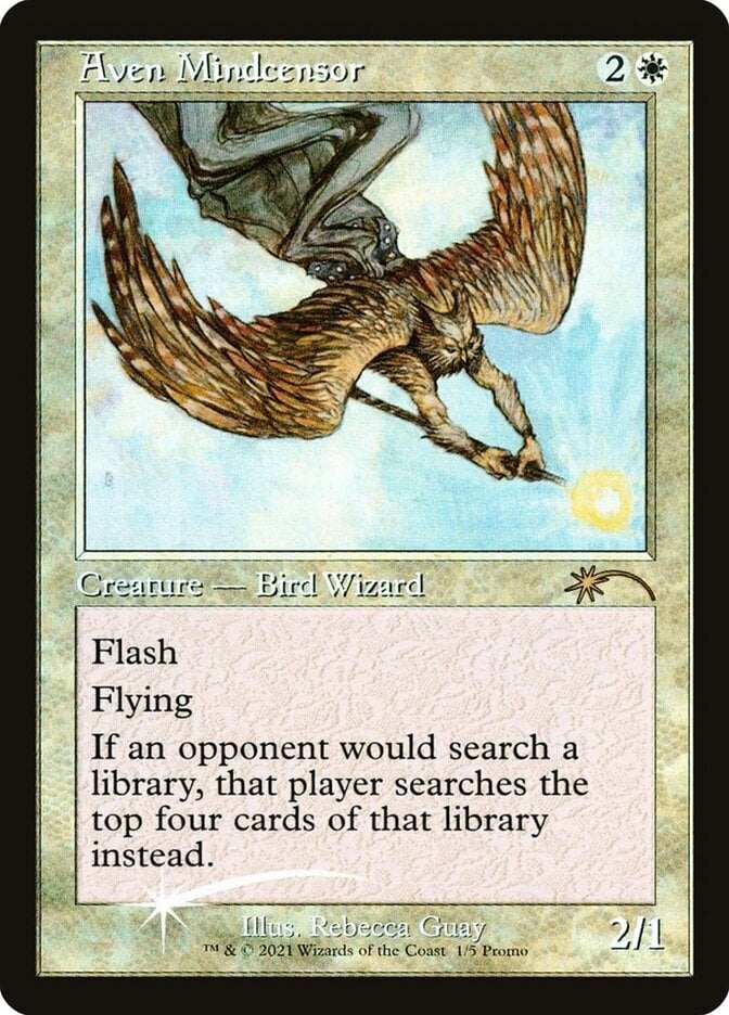 Aven Mindcensor – Love your LGS #3 (Foil) – Near Mint