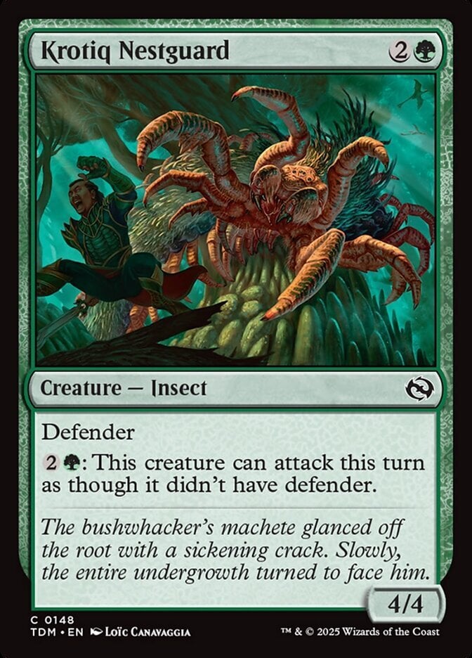 Krotiq Nestguard – Tarkir: Dragonstorm #148 (Foil) – Near Mint