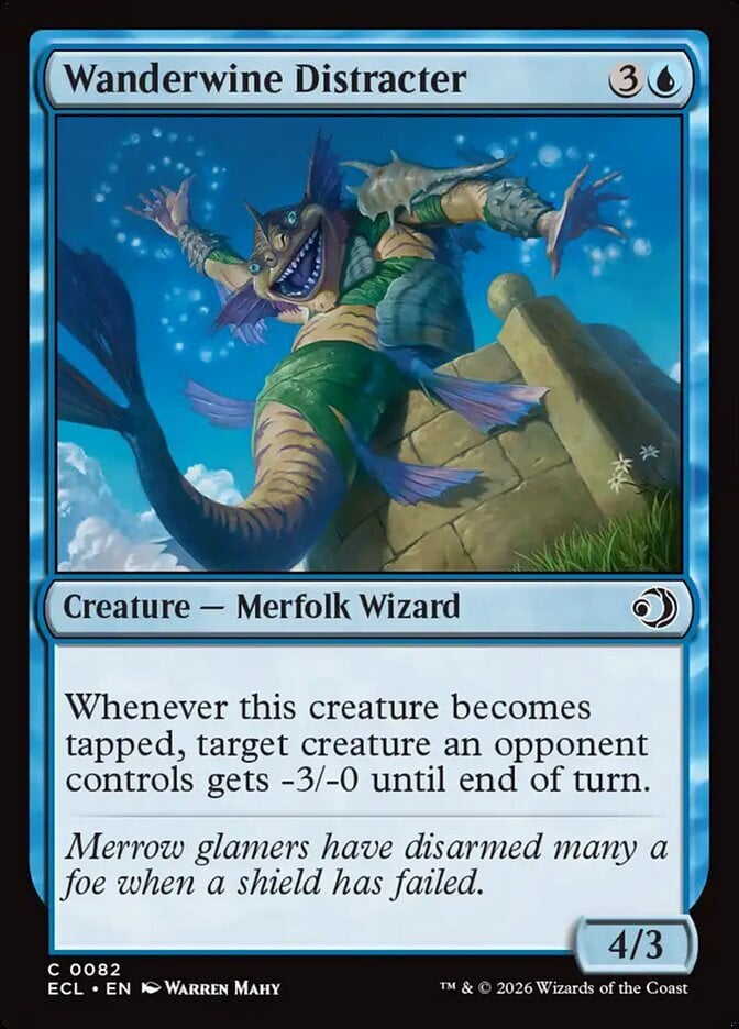 Wanderwine Distracter – Lorwyn Eclipsed #82 (Foil) – Near Mint