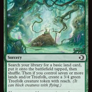 Tend the Sprigs - Lorwyn Eclipsed #197 (Foil) - Near Mint