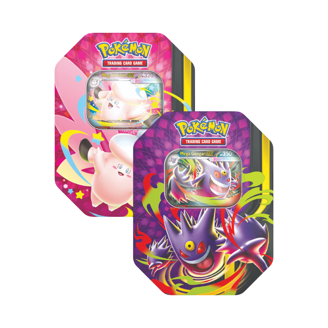Pokémon Mega Moonlit ex Tin