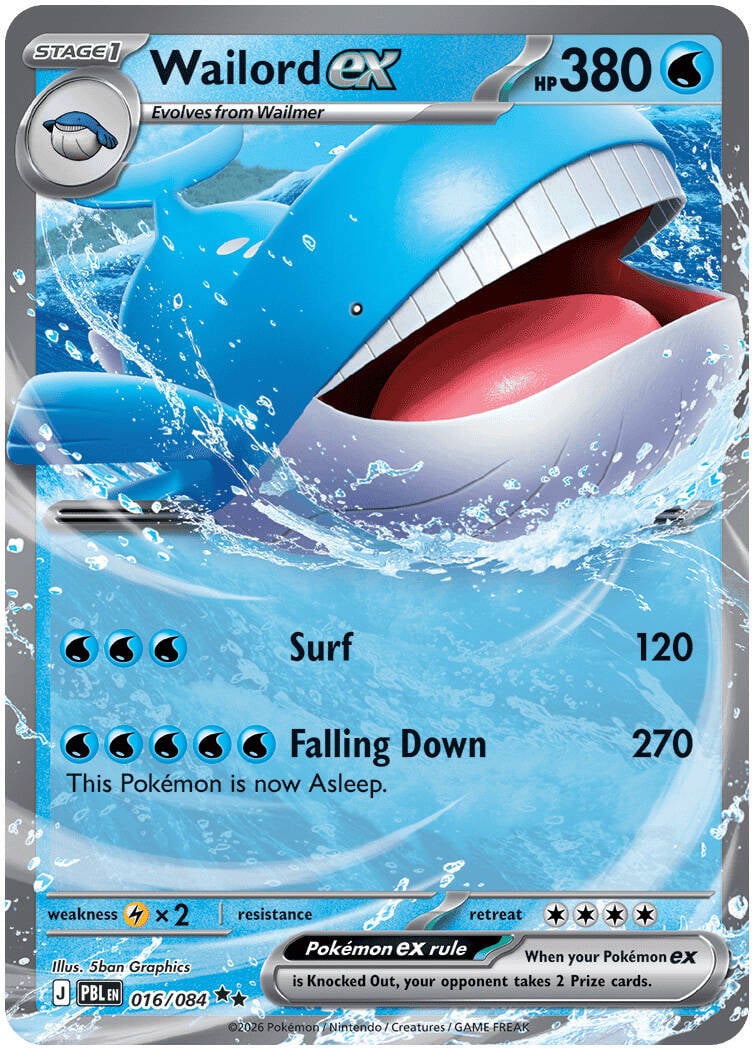 Wailord ex – 016/084