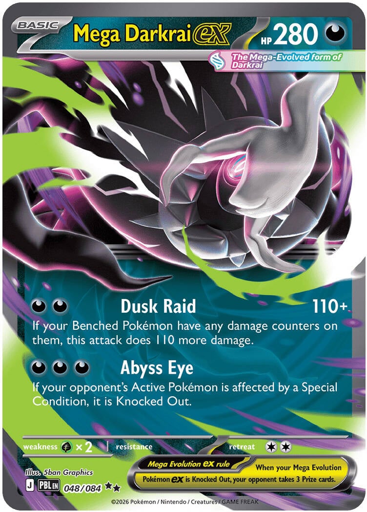 Mega Darkrai ex – 048/084