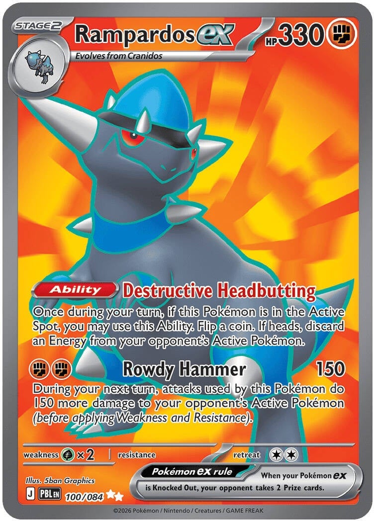 Rampardos ex – 100/084