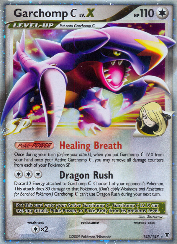 Garchomp C Lv.X  145