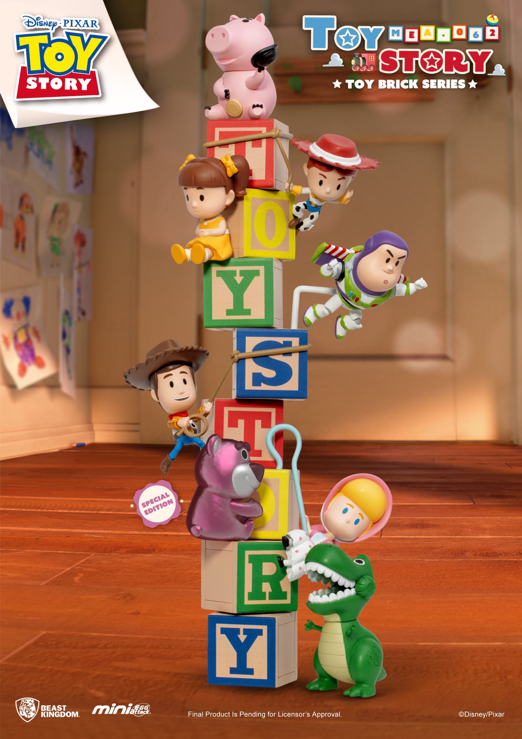 MEA-062 Toy Story toy brick series Blind Box Set