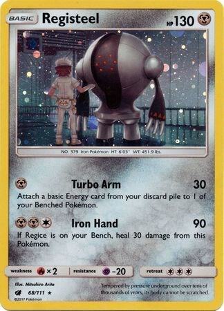 Registeel – 68/111 (Cosmos Holo)