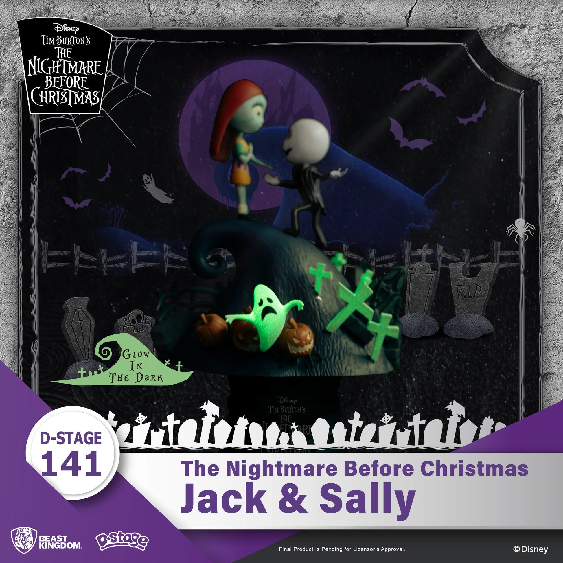 DS-141-The Nightmare Before Christmas-Jack & Sally