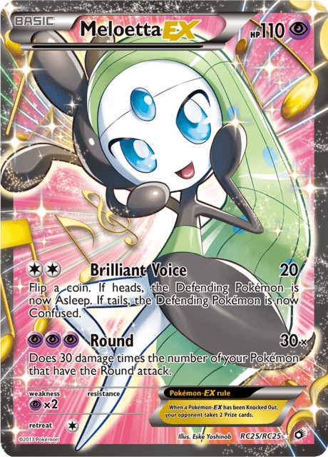 Meloetta EX (Full Art)  RC25/RC25 (HP)