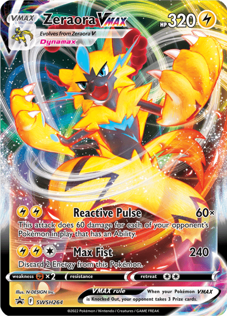 Zeraora VMAX – SWSH264