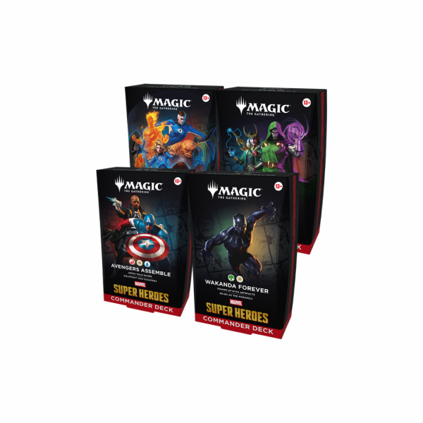Magic: The Gathering Marvel Super Heroes Commander Decks