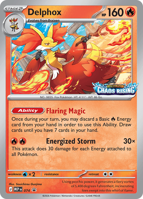 Delphox – Mega Promos