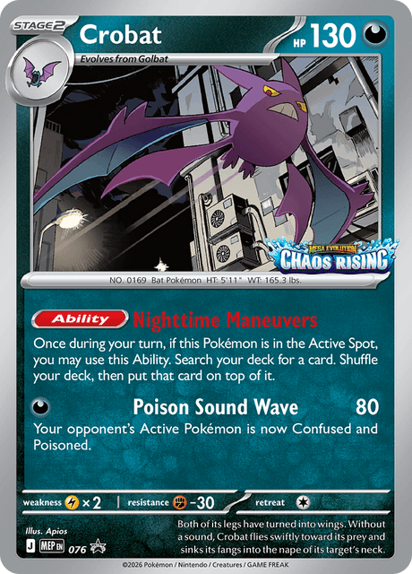 Crobat – Mega Promos